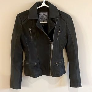 Limited Addition Affliction Leather Jacket #9 XS